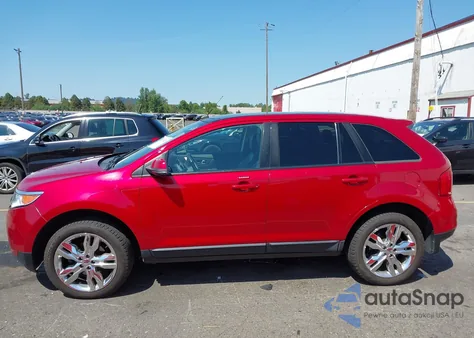 2012 Ford Edge Sel из США, поврежденный, VIN 2FMDK4JC1CBA93413